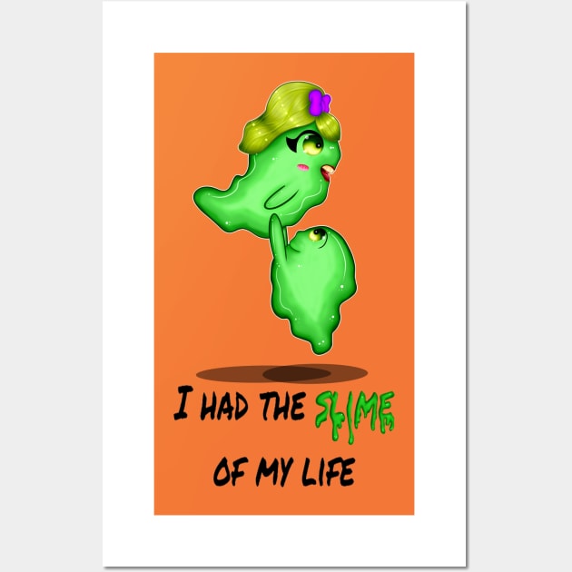 Slime of My Life - Light Colors Wall Art by CallistoCreates